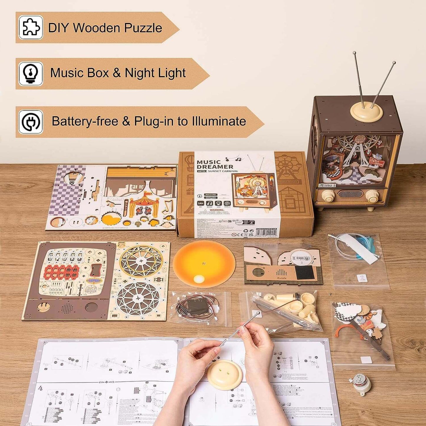 Fun Puzzle DIY Kit - Dream Carnival