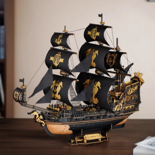 Seahouse Barque 3D Puzzle Kit™