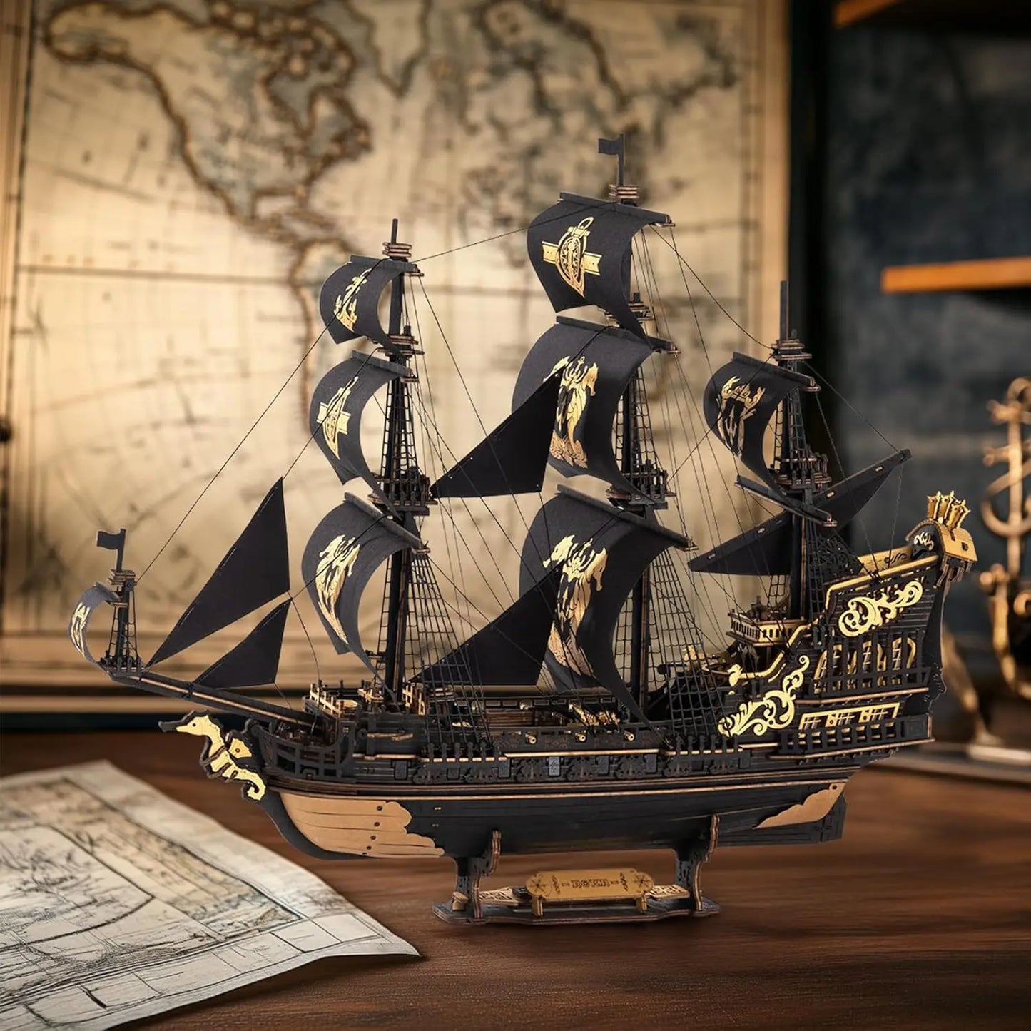 Seahouse Barque 3D Puzzle Kit™
