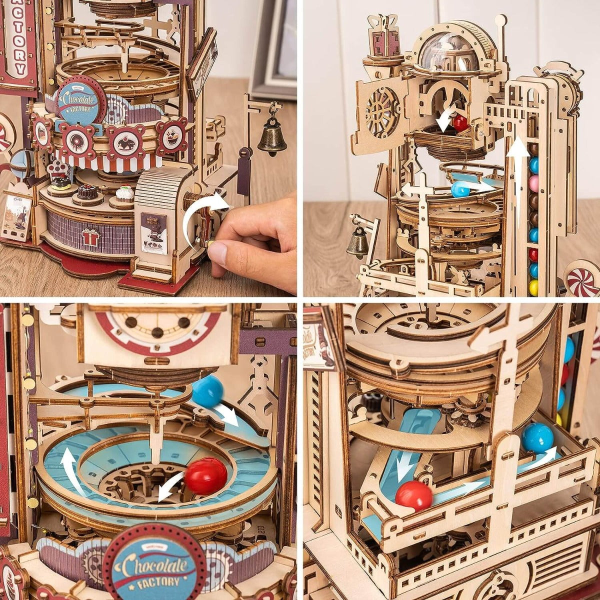Fun Puzzle DIY - Marble Run Candyland Kit