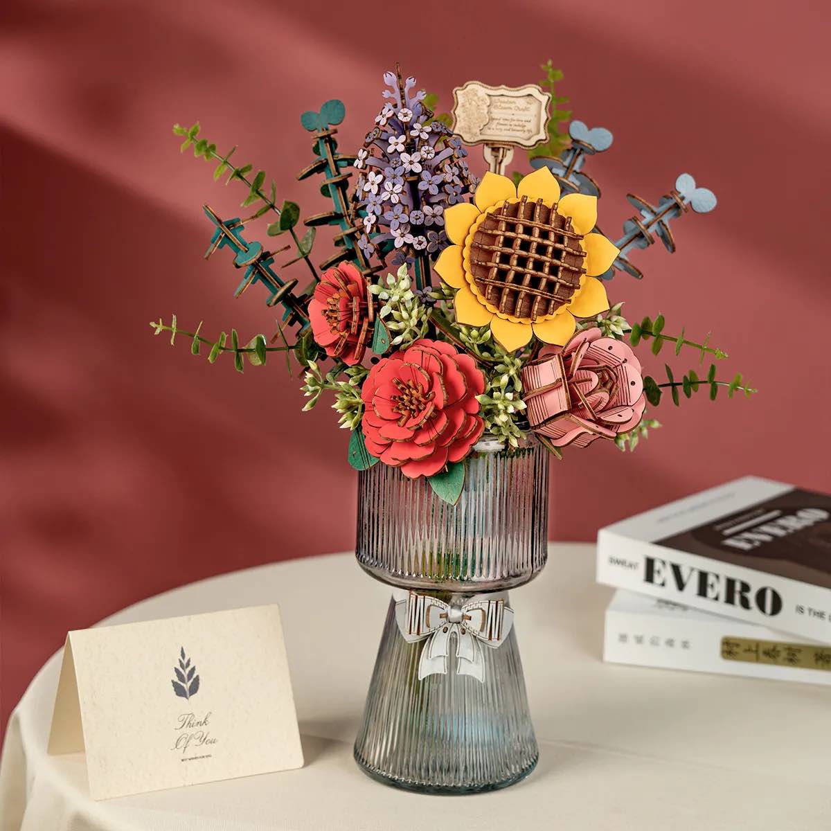 Fun Puzzle DIY Kit - Flower Bouquet