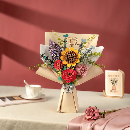 Fun Puzzle DIY Kit - Flower Bouquet