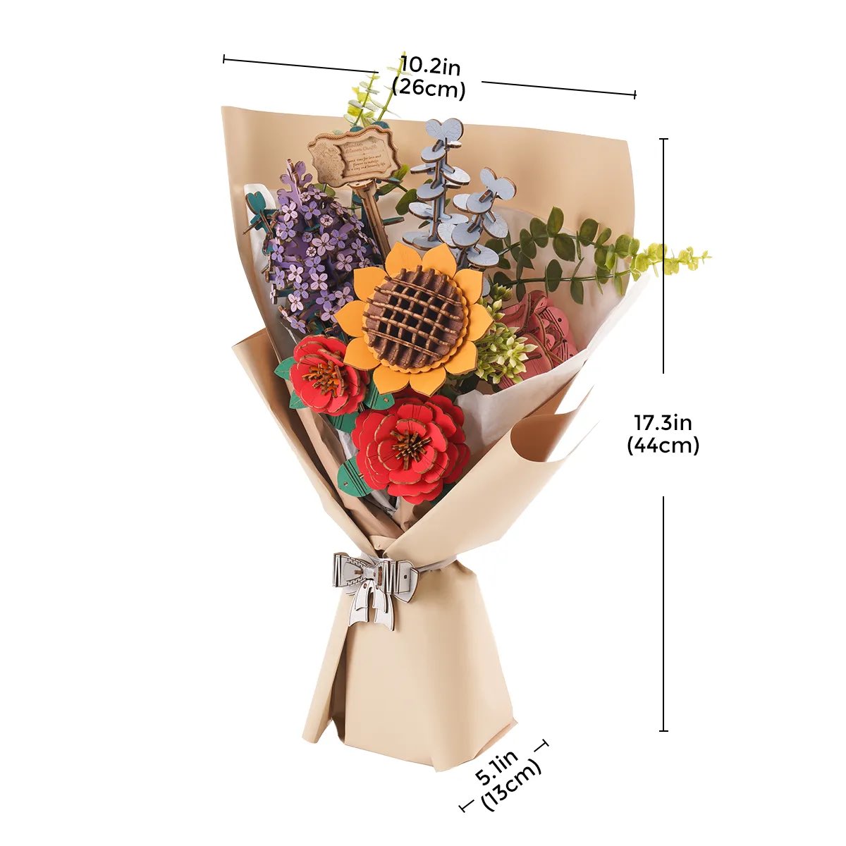 Fun Puzzle DIY Kit - Flower Bouquet