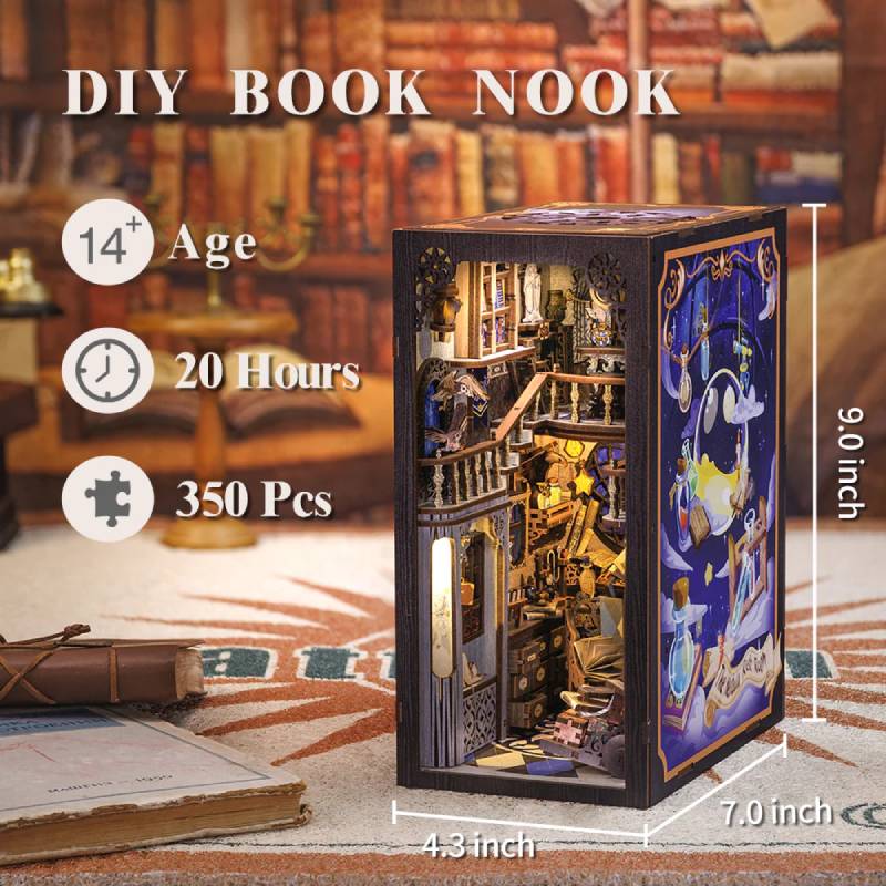 This Book Nook Kit is like a Coloring Book! 😮🎨 