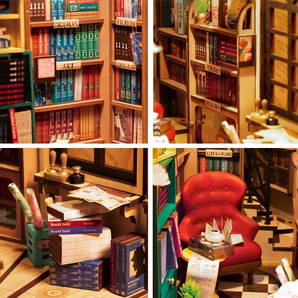 Book Nook Magic – 17 Tiny Rooms to Add to Your Bookshelves - The Book  Family Rogerson